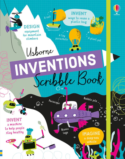 Inventions Scribble Book - Usborne Book - Lemon And Lavender Toronto