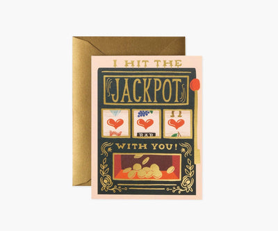 Jackpot Greeting Card - Lemon And Lavender Toronto