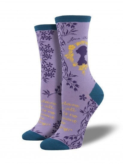 Jane Austen Socks - Lemon And Lavender Toronto