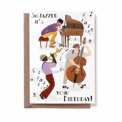 Jazz Trio Card - Lemon And Lavender Toronto