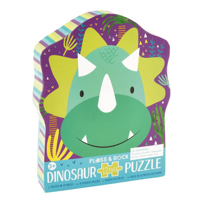 Jigsaw 12pc - Dino - Lemon And Lavender Toronto