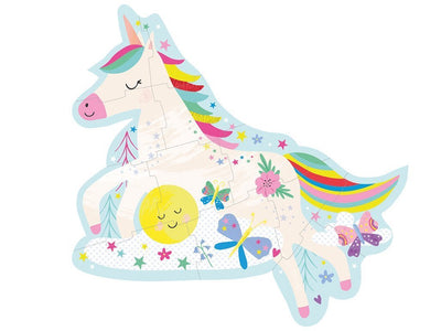 Jigsaw 12pc - Rainbow Unicorn - Lemon And Lavender Toronto