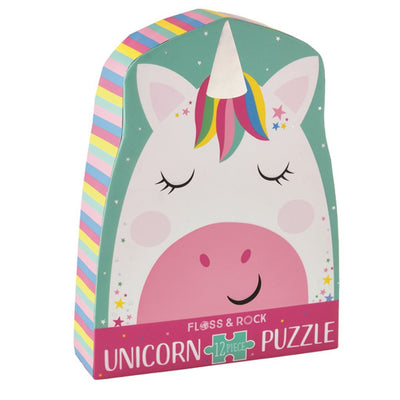 Jigsaw 12pc - Rainbow Unicorn - Lemon And Lavender Toronto