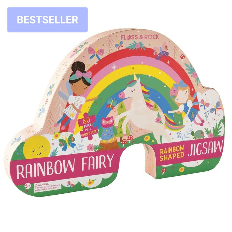 Jigsaw 80 pc - Rainbow Fairy - Lemon And Lavender Toronto