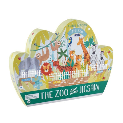 Jigsaw 80 pc - The Zoo "Leaf" - Lemon And Lavender Toronto