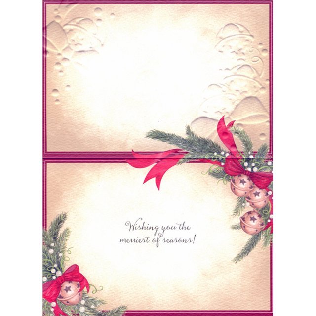 Jingle Bells Christmas Card - Lemon And Lavender Toronto