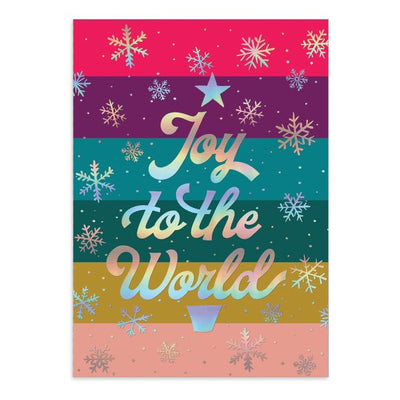 Joy to the World Boxed Holiday Cards- Set of 12 - Lemon And Lavender Toronto