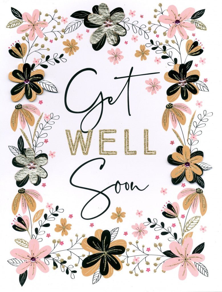 Jumbo Get Well Card - Lemon And Lavender Toronto