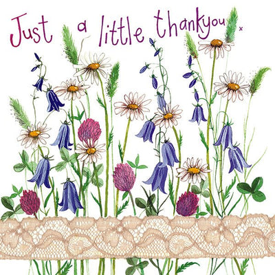 Just a little Thank You - Mini Card - Lemon And Lavender Toronto