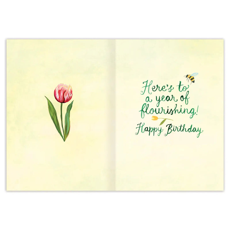 Just Bloom Birthday Card - Lemon And Lavender Toronto