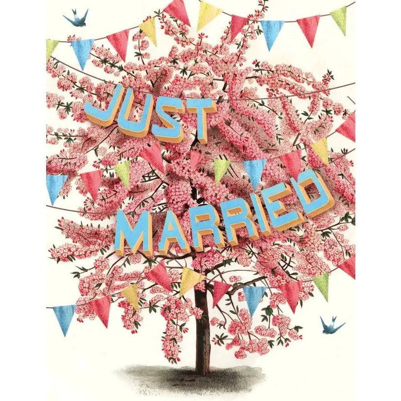 Just Married Card - Lemon And Lavender Toronto