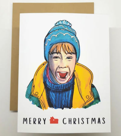 Kevin Screaming Alone Christmas Card - Lemon And Lavender Toronto