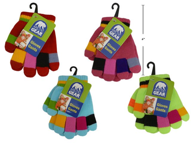 Kids Multi-Colour Gloves - Sold Individually - Lemon And Lavender Toronto