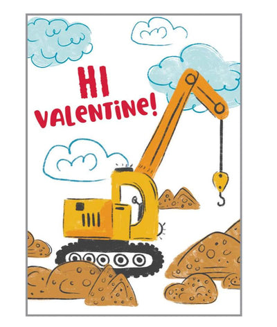 Kids Valentine Pack - Construction Time - Lemon And Lavender Toronto