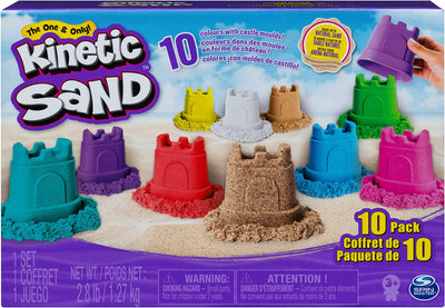 Kinetic Sand, Castle Containers 10-Color Pack - Lemon And Lavender Toronto