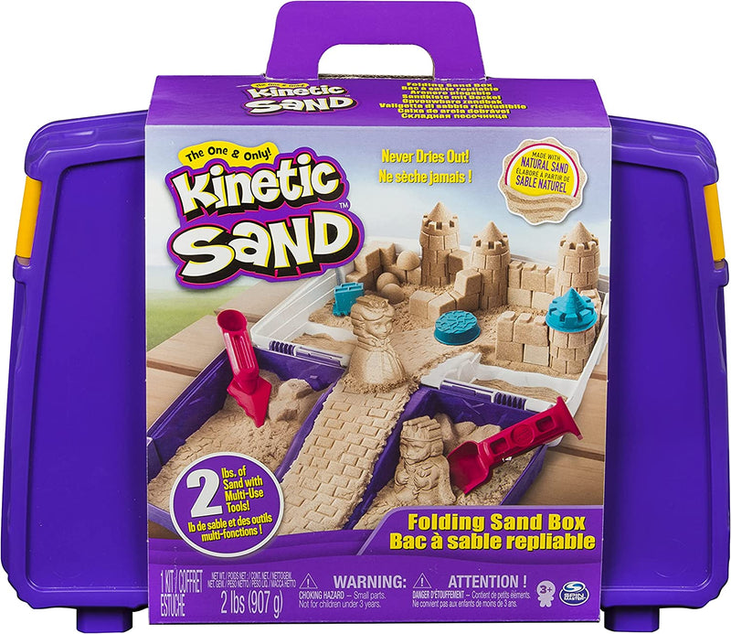 Kinetic Sand - Folding Sand Box - Lemon And Lavender Toronto
