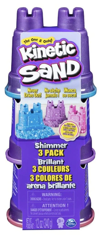 Kinetic Sand - Shimmer 3 Pack - Lemon And Lavender Toronto