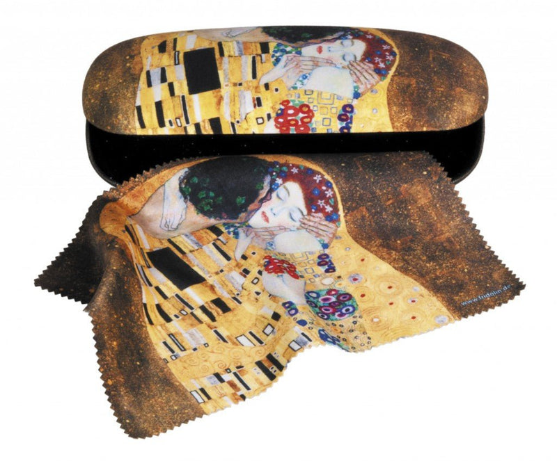 Klimt Glasses Case - Lemon And Lavender Toronto