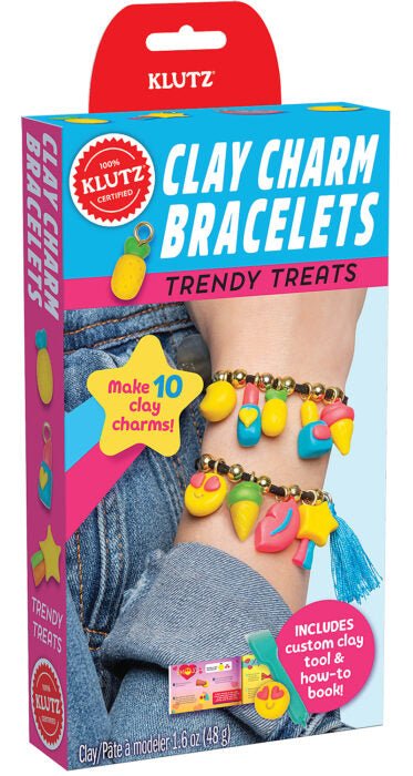 Klutz: Clay Charm Bracelets: Trendy Treats - Lemon And Lavender Toronto