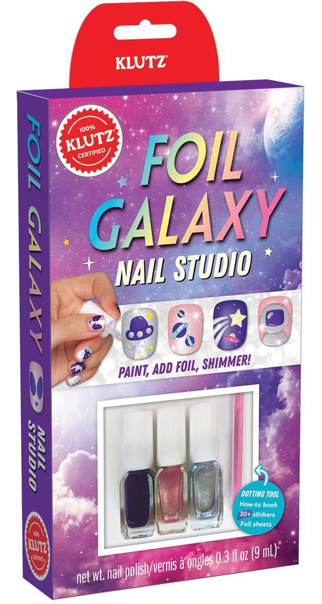 KLUTZ -Foil Galaxy Nail Studio - Lemon And Lavender Toronto