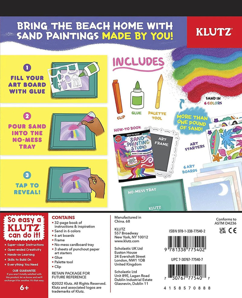 Klutz: Sand Painting Studio - Lemon And Lavender Toronto