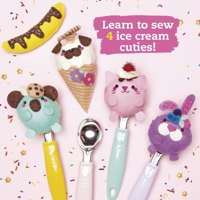 Klutz: Sew Your Own Ice Cream Animals - Lemon And Lavender Toronto