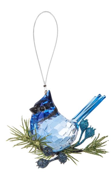 Krystal Blue Jay Ornament - Lemon And Lavender Toronto