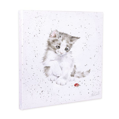 Ladybird (Kitten) Canvas - Lemon And Lavender Toronto