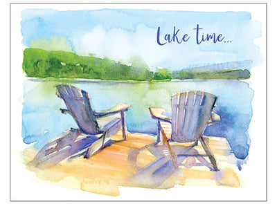 Lake Time Card - Lemon And Lavender Toronto