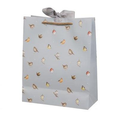 Large Bird Gift Bag - Wrendale - Lemon And Lavender Toronto