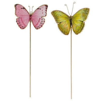 Large Butterfly Plant Stake-Sold Individually - Lemon And Lavender Toronto