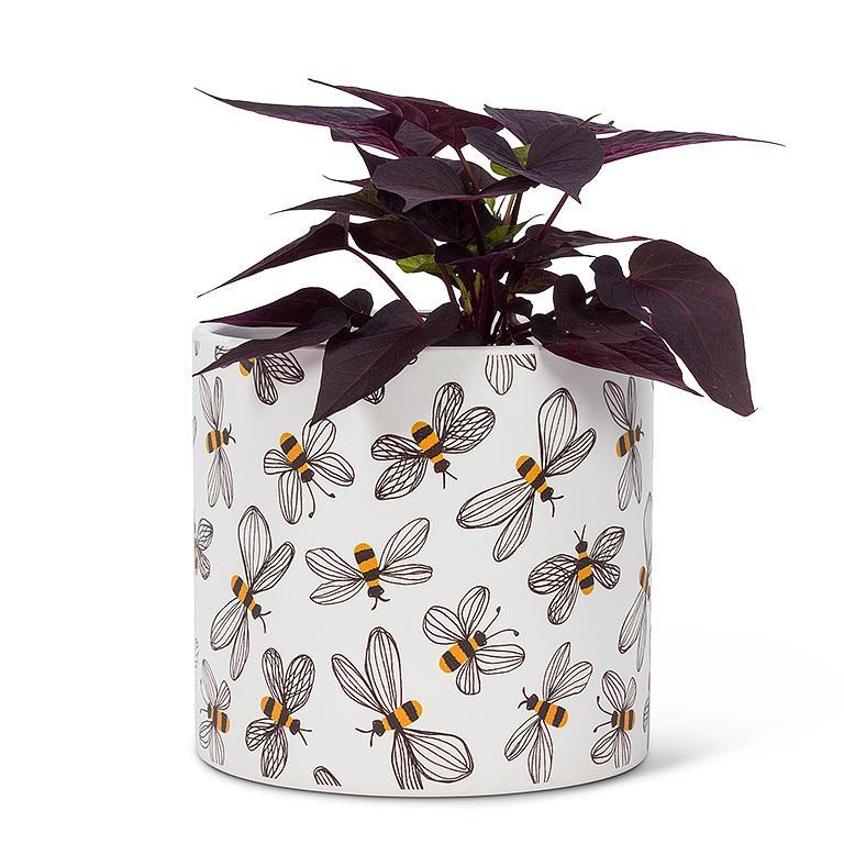 Large Flying Bees Planter - Lemon And Lavender Toronto