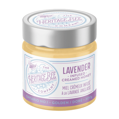 Lavender Creamed Honey - Made in Ontario - Lemon And Lavender Toronto