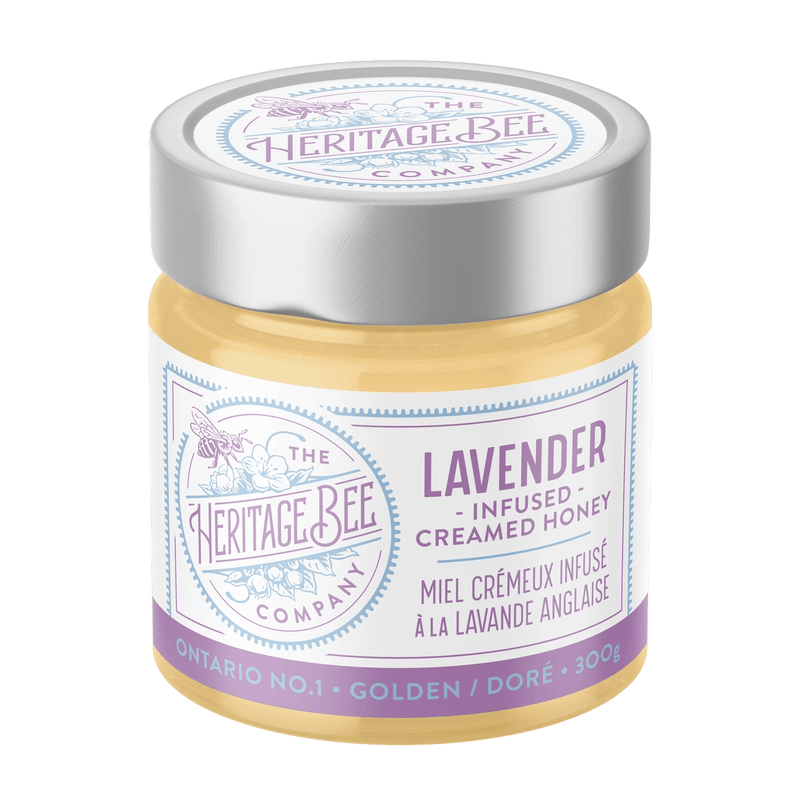 Lavender Creamed Honey - Made in Ontario - Lemon And Lavender Toronto