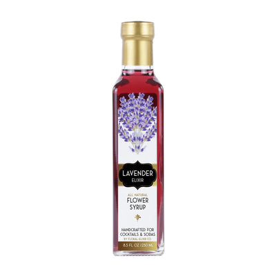 Lavender Elixir Flower Syrup - Lemon And Lavender Toronto