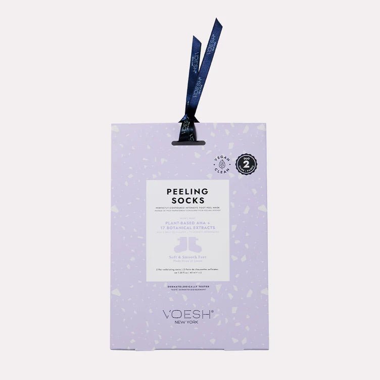 Lavender Peeling Sock Duo - Lemon And Lavender Toronto