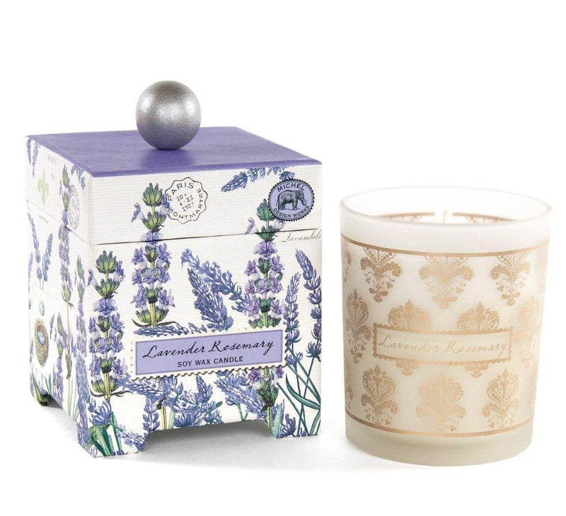 Lavender Rosemary 6.5oz. Soy Wax Candle - Lemon And Lavender Toronto