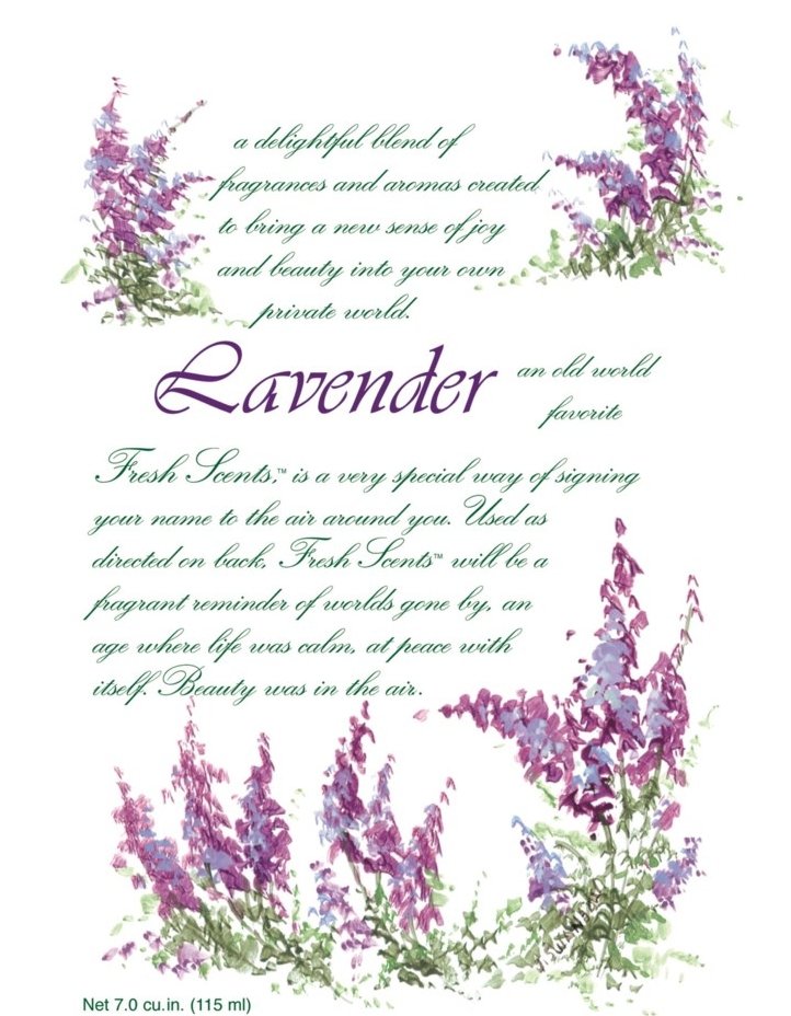 Lavender Scented Large Fragrance Sachet - Lemon And Lavender Toronto