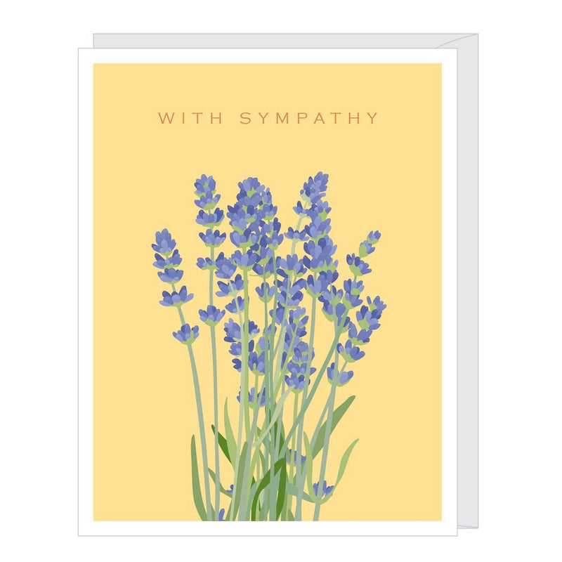 Lavender Sympathy - Card - Lemon And Lavender Toronto