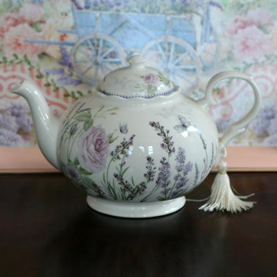 Lavender Tea Pot in a Box - Lemon And Lavender Toronto
