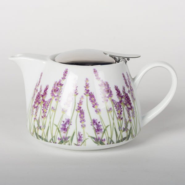 Lavender Teapot with Steel Filter - Lemon And Lavender Toronto