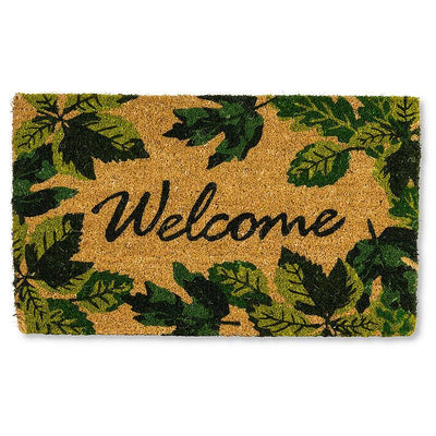 Leafy Welcome Doormat - Lemon And Lavender Toronto