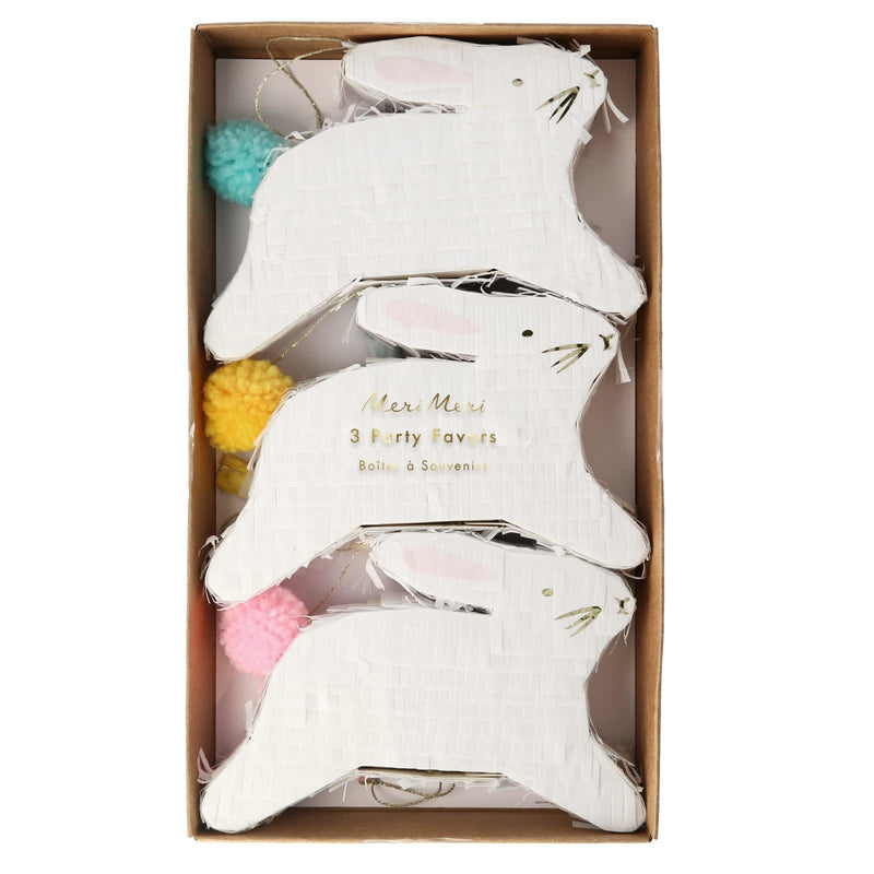 Leaping Bunny Piñata Favours - 3 Pack - Lemon And Lavender Toronto