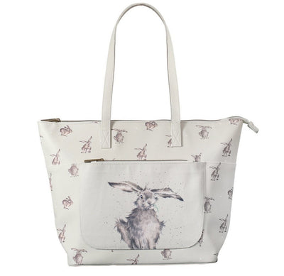“Leaping Hare” Wrendale Bag - Lemon And Lavender Toronto