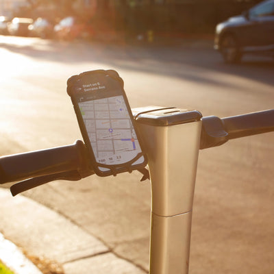 Leather Bike phone holder - Lemon And Lavender Toronto