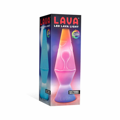 LED Lava Light - Lemon And Lavender Toronto