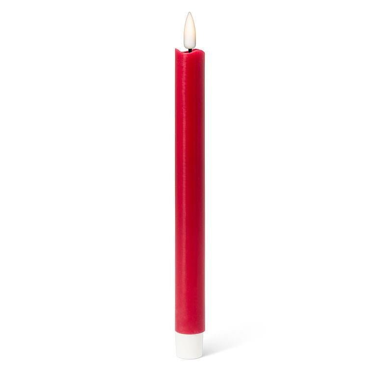 LED Taper Candle. Set of 2-Red - Lemon And Lavender Toronto