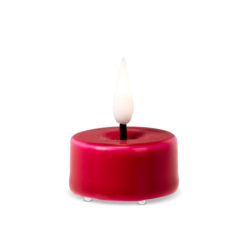 LED Tealight. Set of 6-Red - Lemon And Lavender Toronto