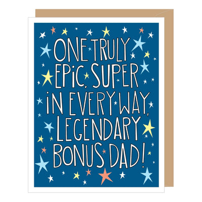 Legendary Bonus/Step Dad Father's Day Card - Lemon And Lavender Toronto