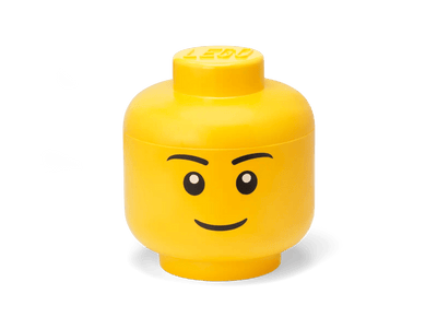 LEGO® Boy Storage Head – Large - Lemon And Lavender Toronto